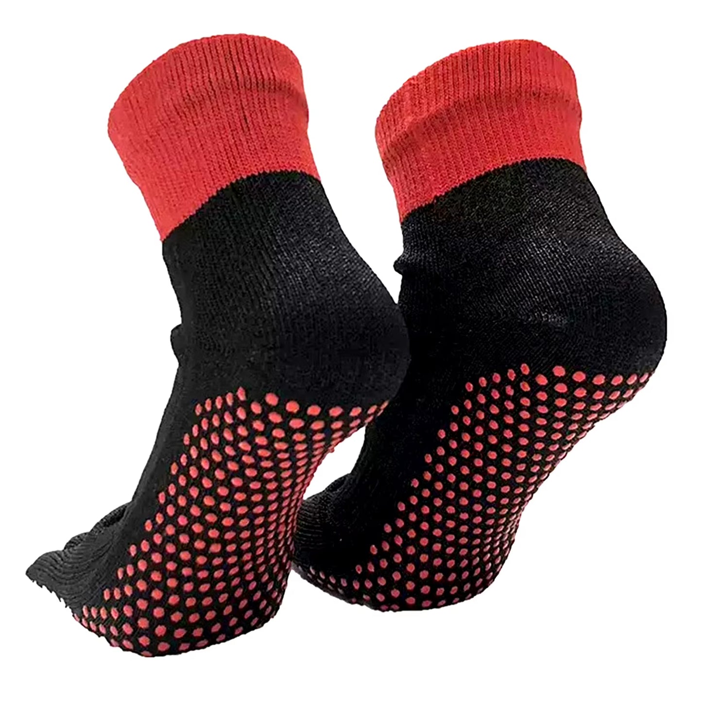 Anti Slip Toe Socks for Outdoor Sports Sweat-Absorbent Outdoor Sports Socks for Men Women