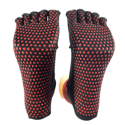 Anti Slip Toe Socks for Outdoor Sports Sweat-Absorbent Outdoor Sports Socks for Men Women